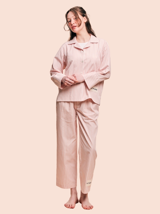 [여] 피치 베리_파자마 세트	[W] Peach Berry_Pajama set
